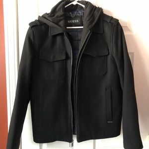 Men’s Guess Wool Coat